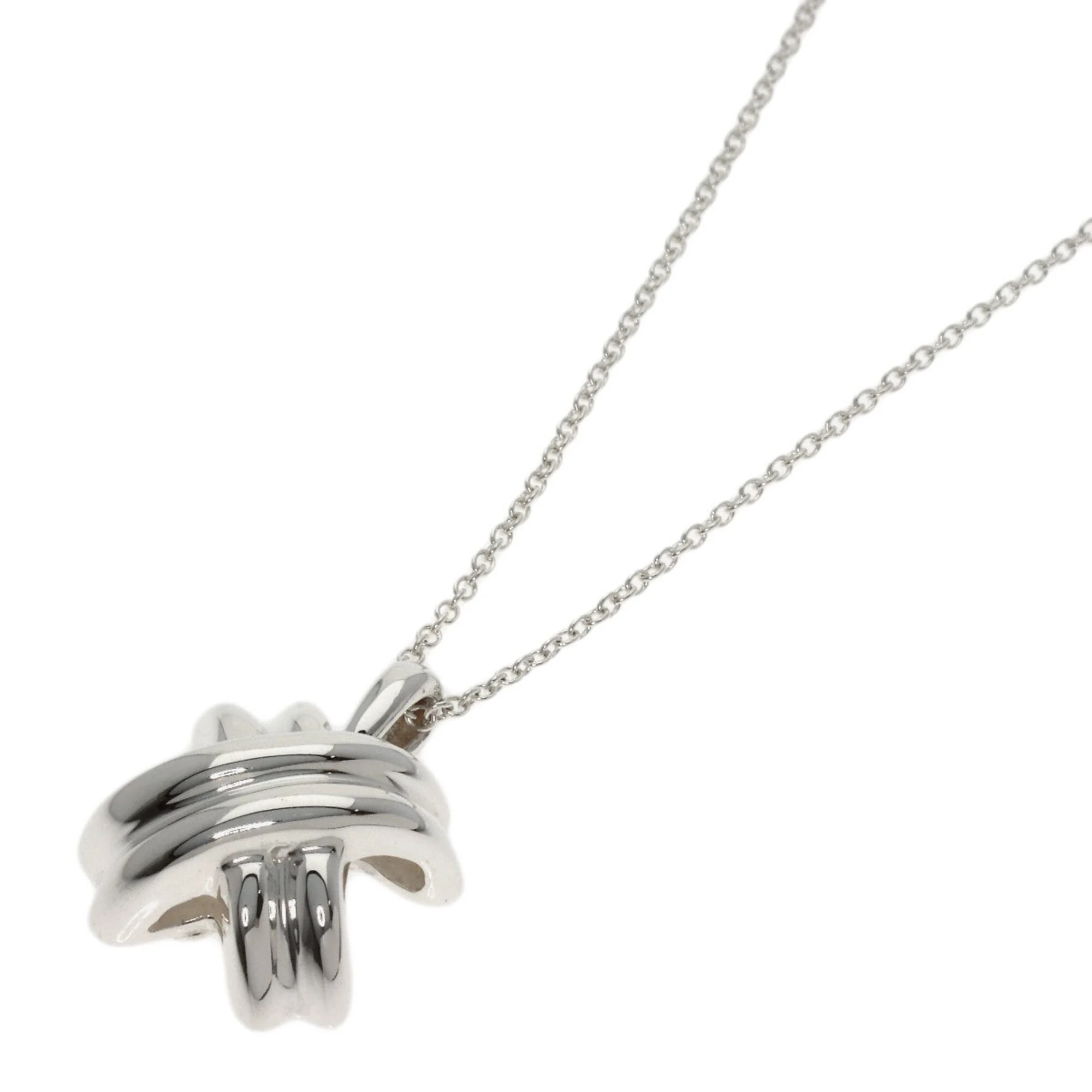 Tiffany & Co. Signature Necklace, Silver, Women's